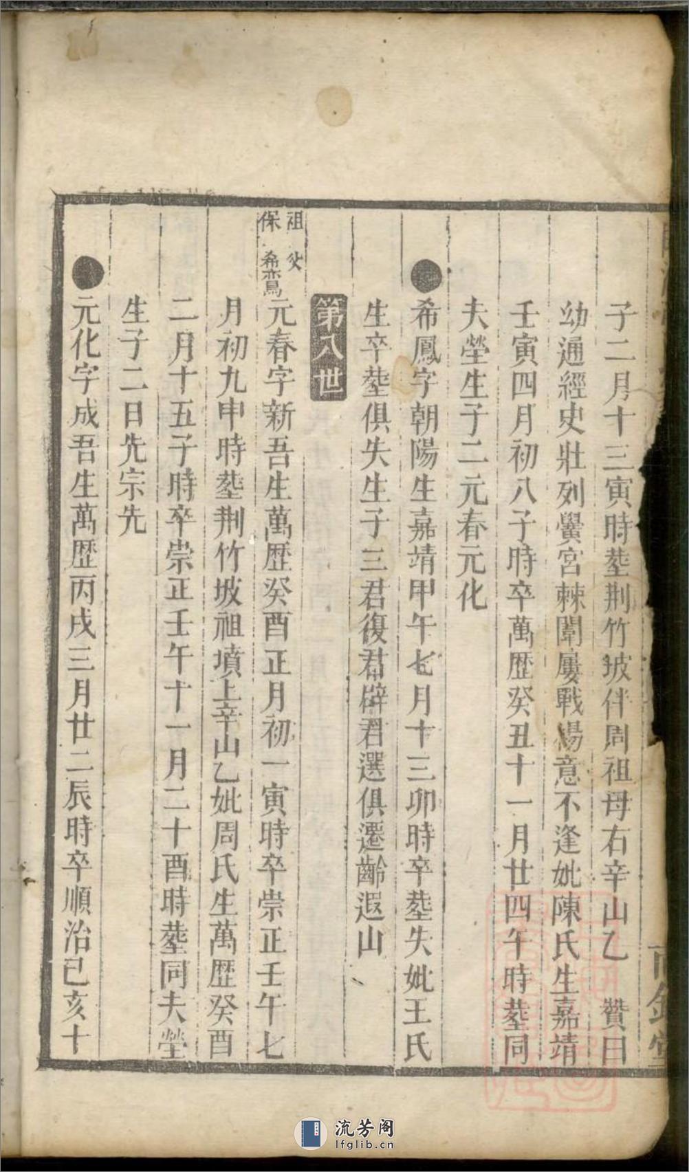 临湘张氏家乘_001 - 第3页预览图
