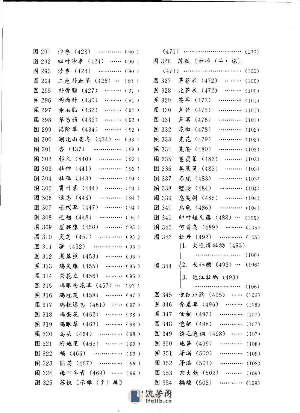 [全国中草药汇编彩色图谱（第二版）].《全国中草药汇编》编写组 - 第13页预览图