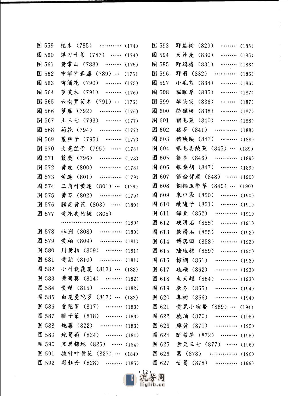 [全国中草药汇编彩色图谱（第二版）].《全国中草药汇编》编写组 - 第17页预览图