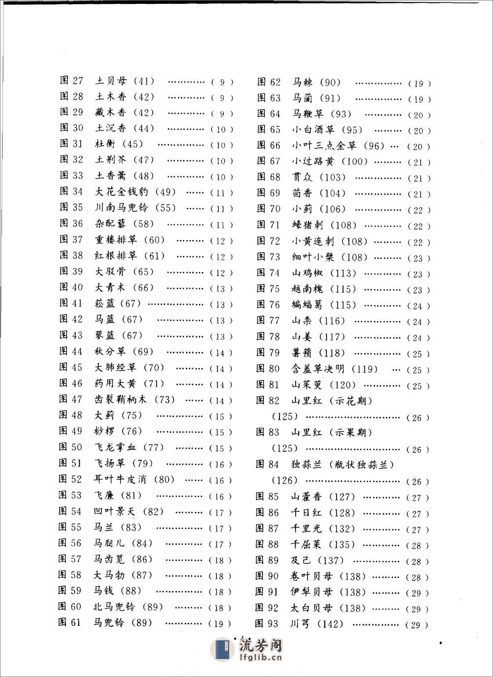 [全国中草药汇编彩色图谱（第二版）].《全国中草药汇编》编写组 - 第9页预览图