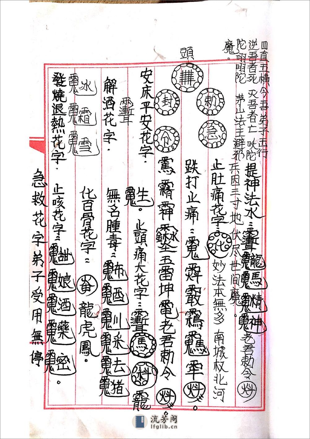 茅山玄英堂朱家教秘传法本 大全 - 第20页预览图