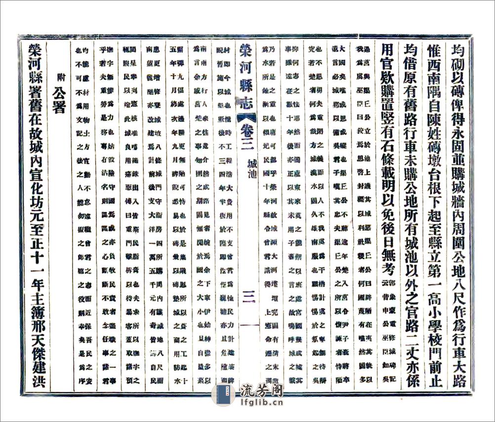 荣河县志（民国） - 第18页预览图