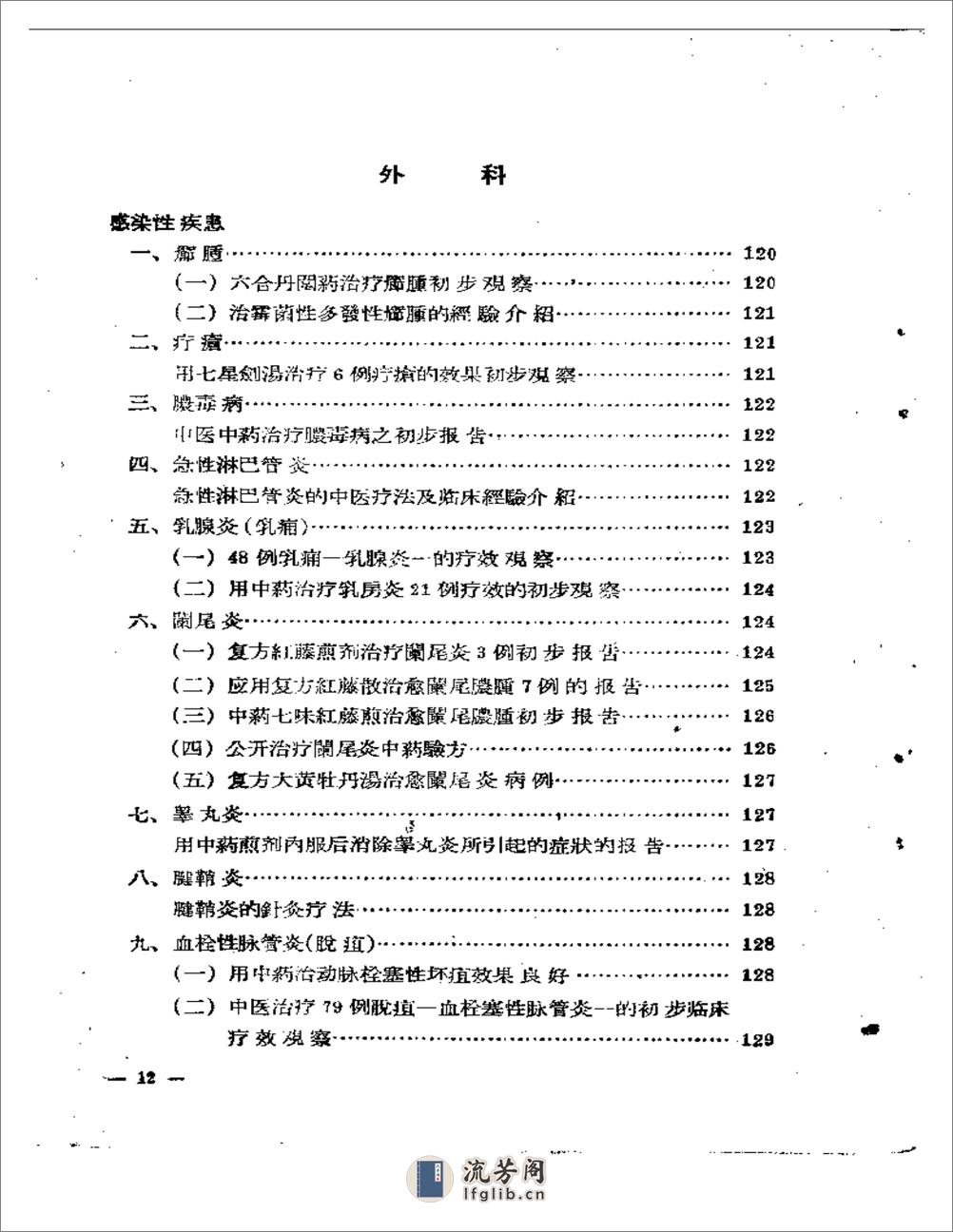 中医临床经验文摘 第一集 - 第11页预览图