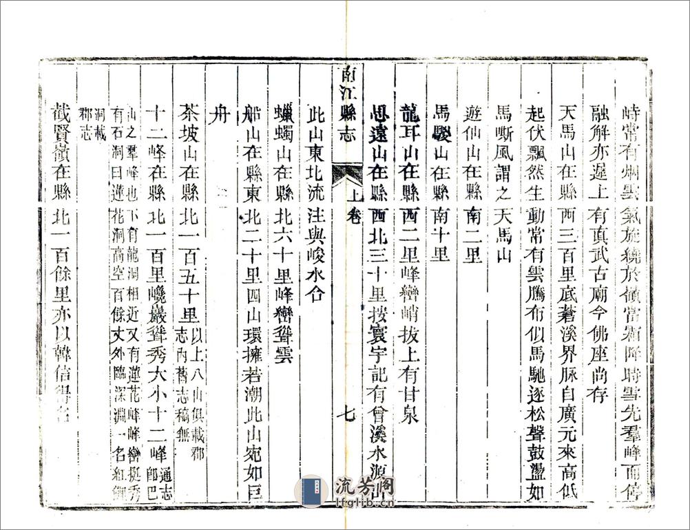 南江县志（道光） - 第19页预览图