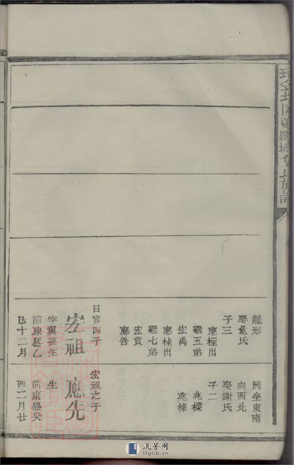 瑞金北关大田围夏罗坑曾氏族谱：[江西瑞金] - 第20页预览图