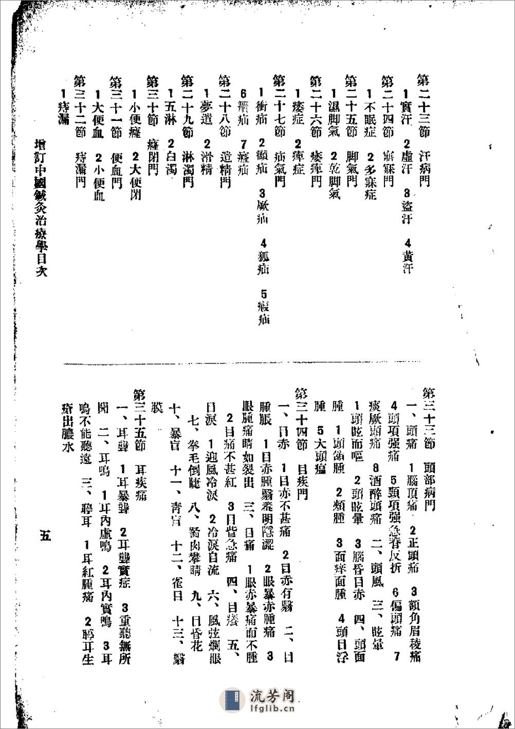 增订中国针灸治疗学 - 第6页预览图