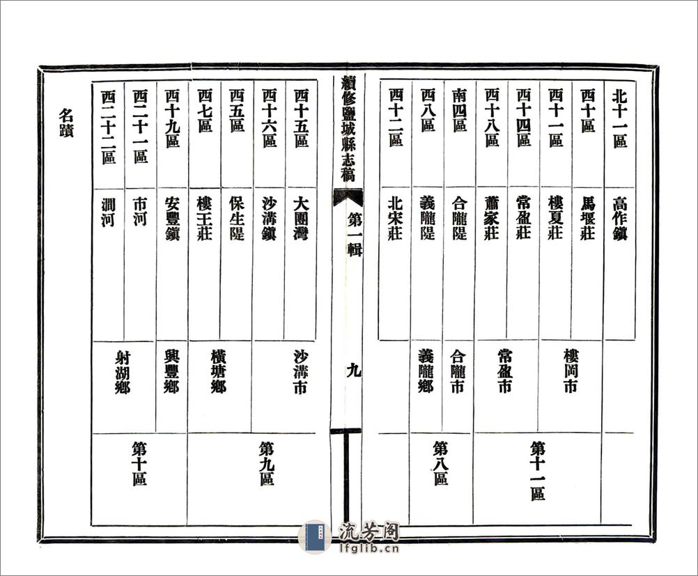 续修盐城县志（民国22年） - 第15页预览图