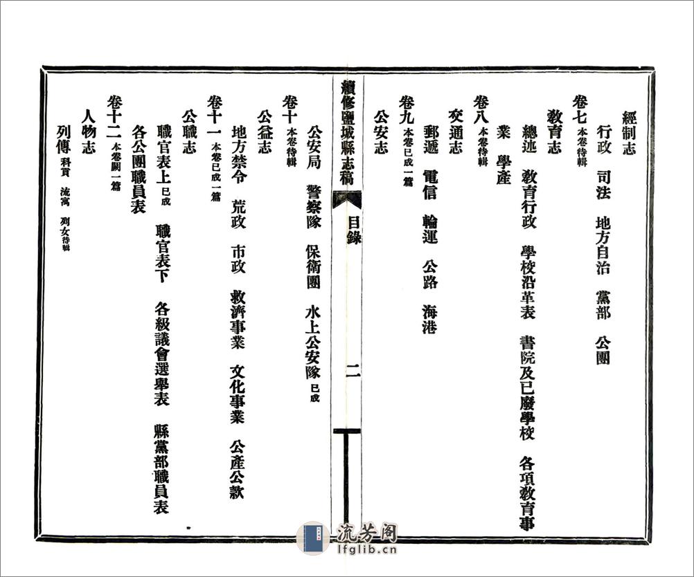 续修盐城县志（民国22年） - 第4页预览图