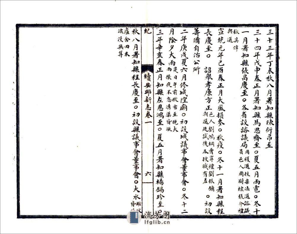 续安邱新志（民国） - 第15页预览图