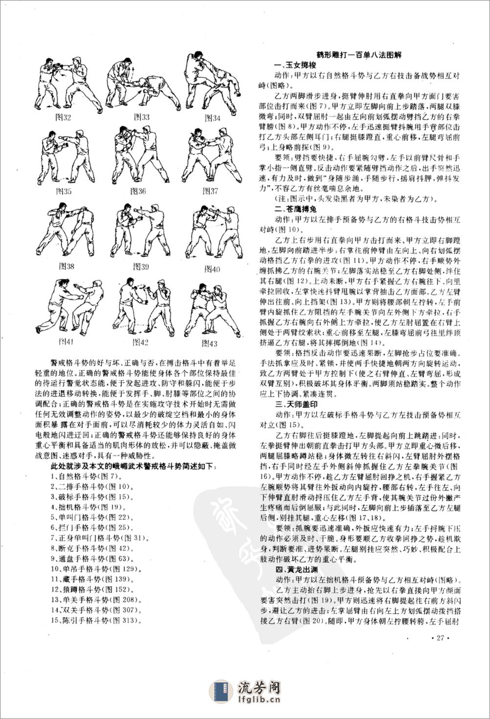 《峨嵋古规秘传：鹤形凋打一百单八法》王永文 - 第3页预览图