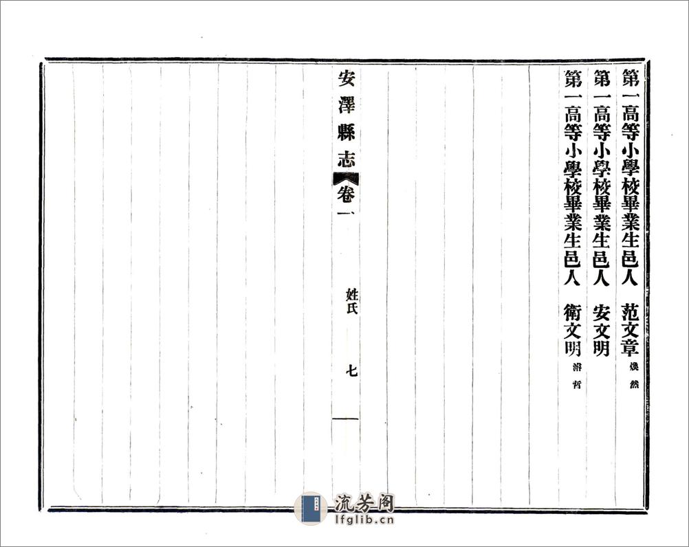 重修安泽县县志（民国） - 第9页预览图