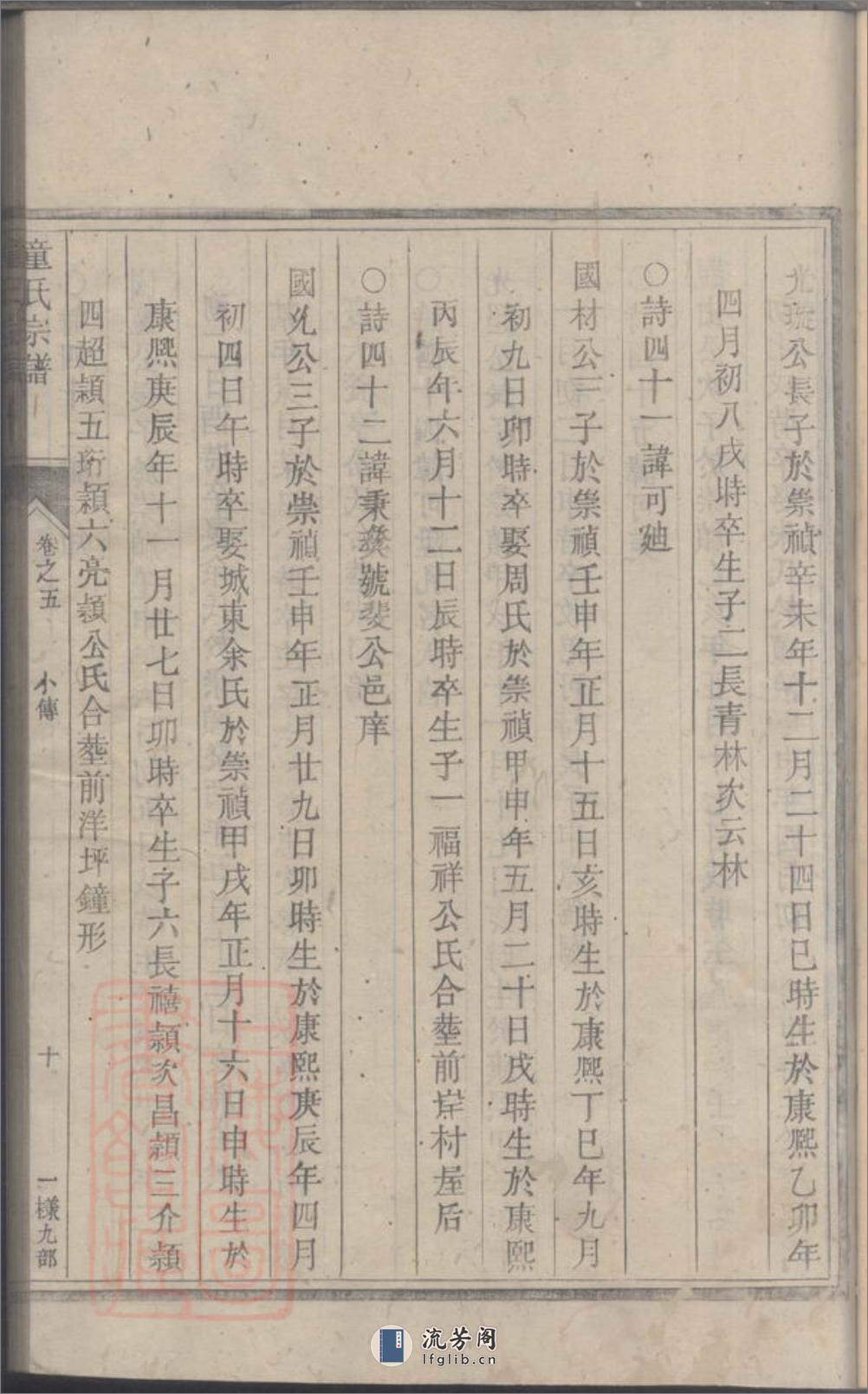 樟山童氏宗譜：十四卷：[浙江淳安] - 第20页预览图