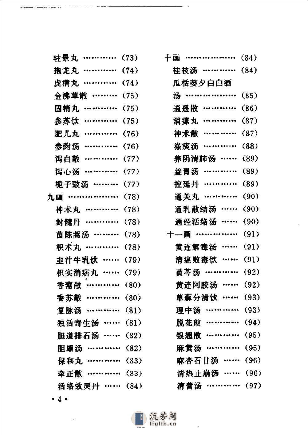 中医方剂快速记忆法 - 第12页预览图