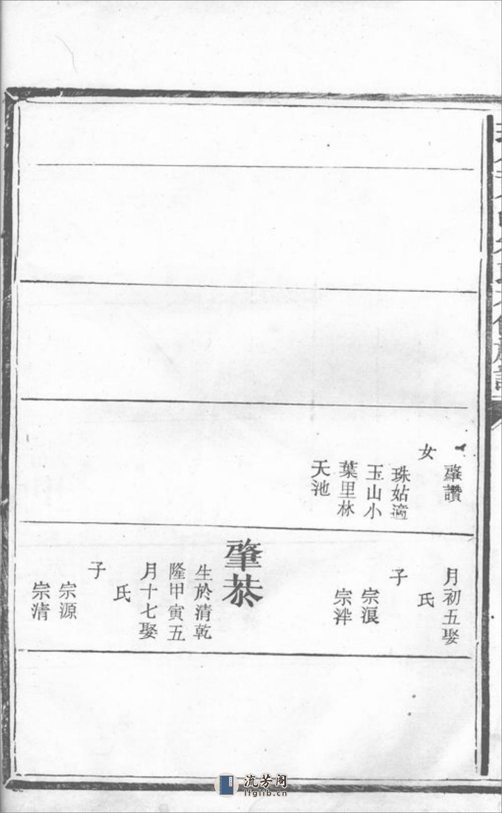 瑞金东山朱氏六修族谱：不分卷 - 第7页预览图