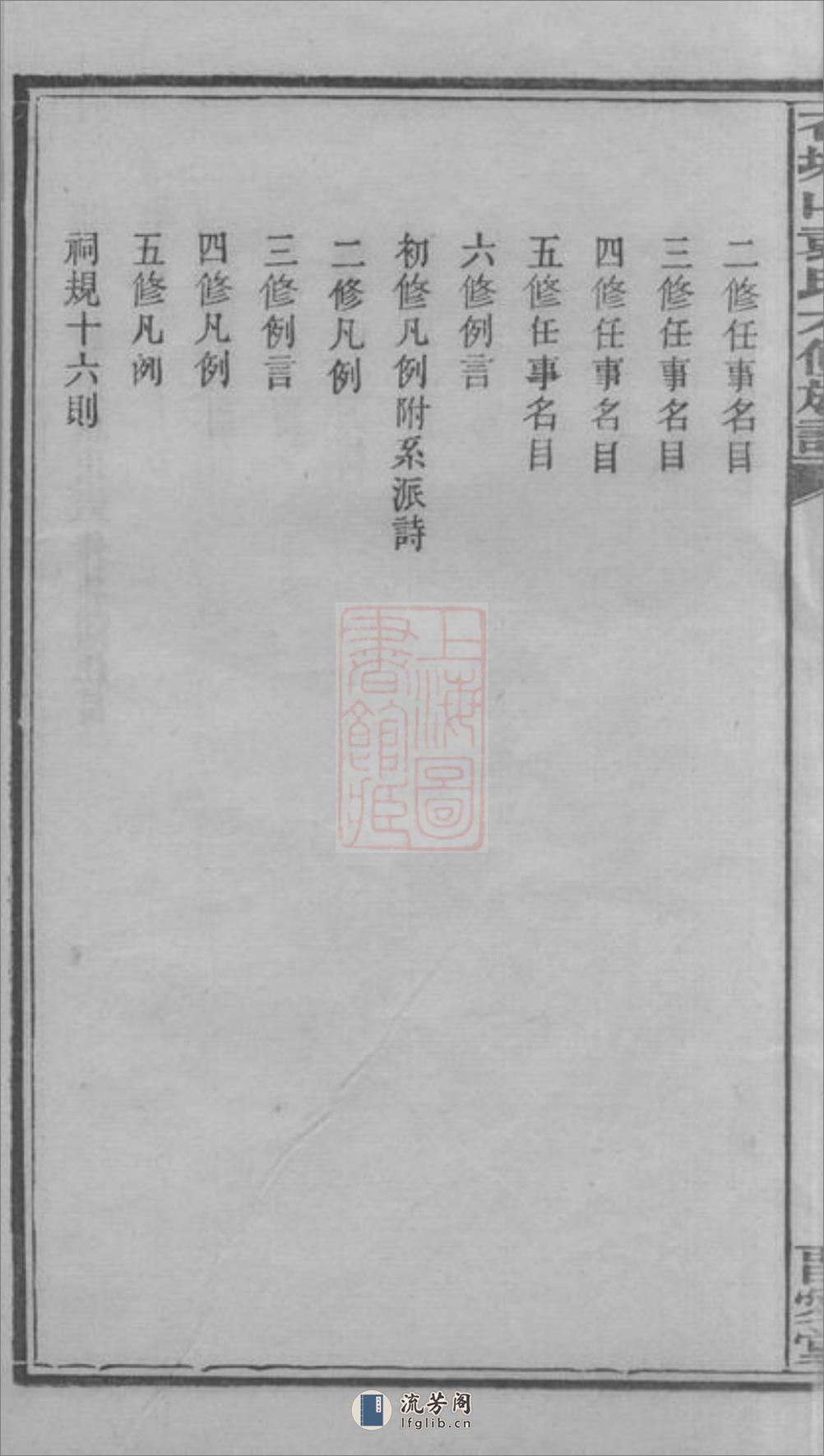 石塘山袁氏六修族谱：二十二卷，首一卷，末一卷：[湘潭] - 第6页预览图