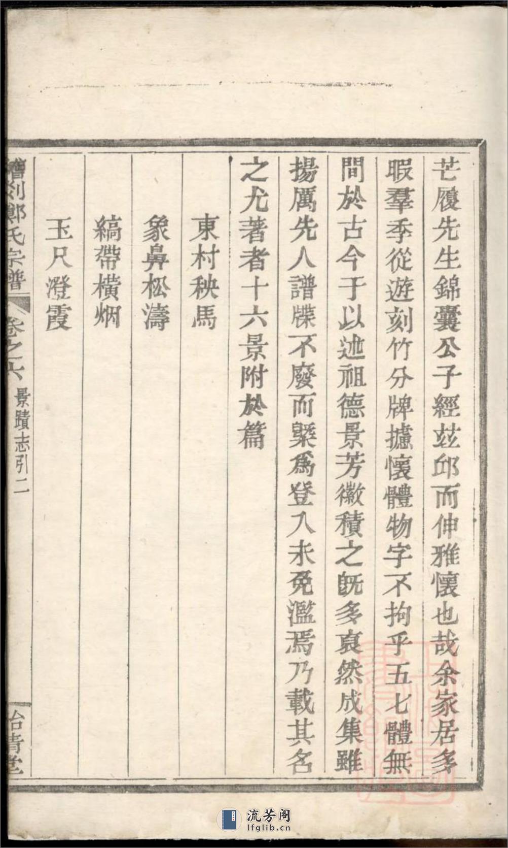 稽剡郑氏总五宗谱_001 - 第4页预览图