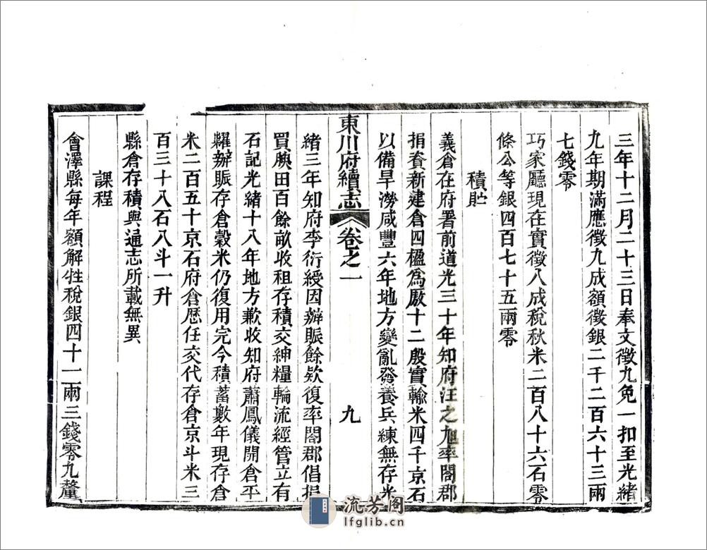 东川府续志（光绪） - 第18页预览图