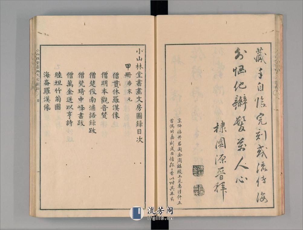 小山林堂书画文房图录.10卷.市河米庵编.1848年晹谷园本刊本 - 第16页预览图