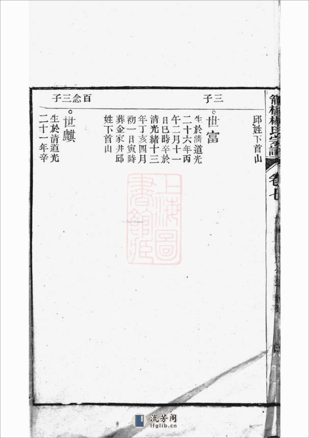 箭楼杨氏宗谱 - 第10页预览图