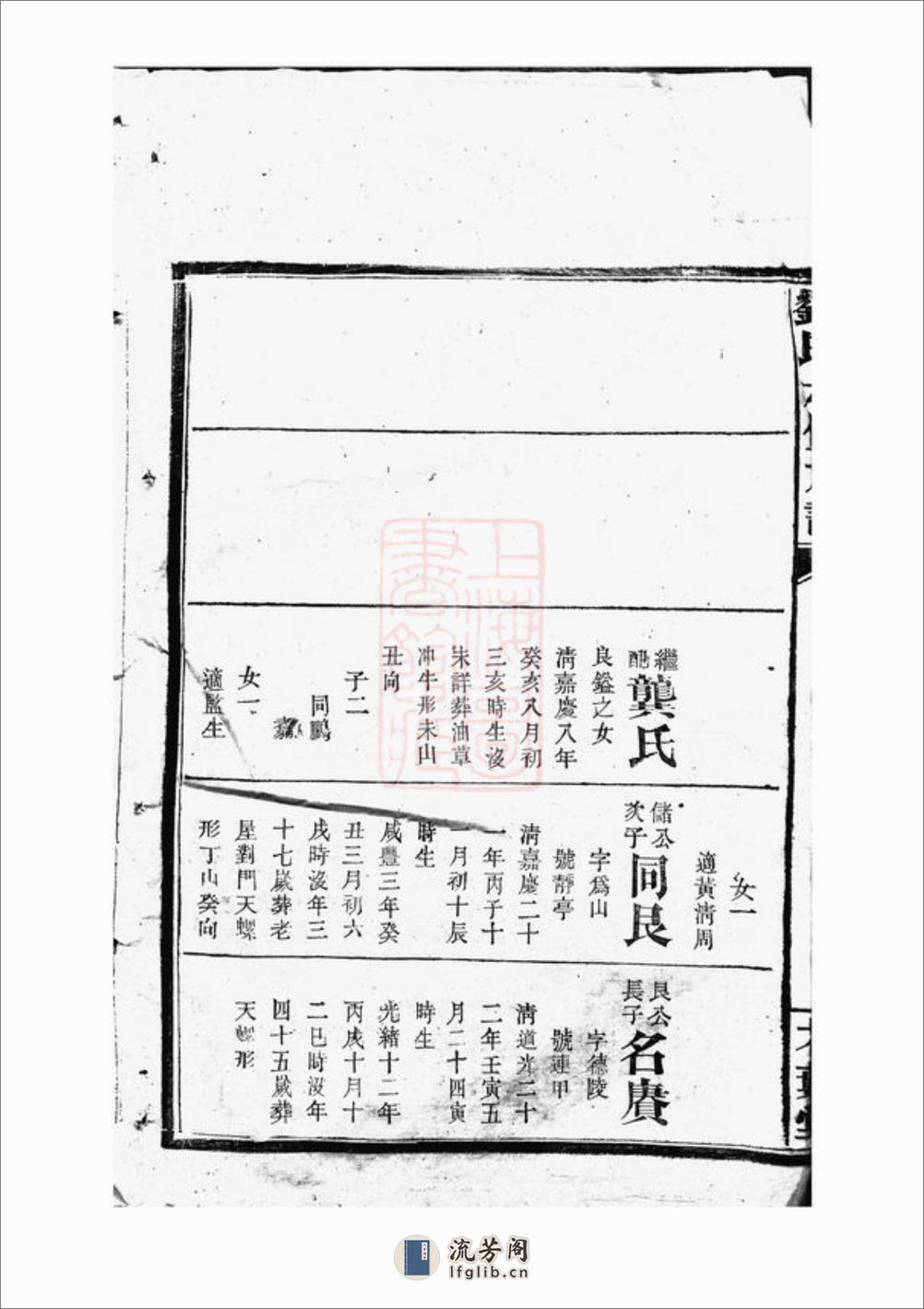 刘氏六修族谱：[湖南] - 第14页预览图