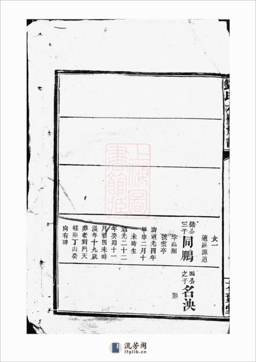 刘氏六修族谱：[湖南] - 第16页预览图