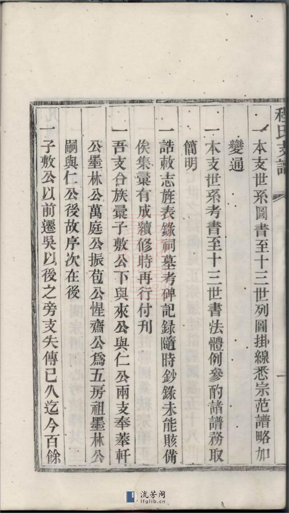 程氏支谱：四卷：[苏州] - 第15页预览图