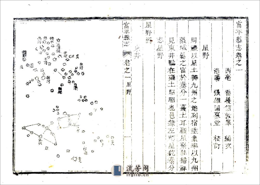 富平县志（乾隆5年） - 第9页预览图