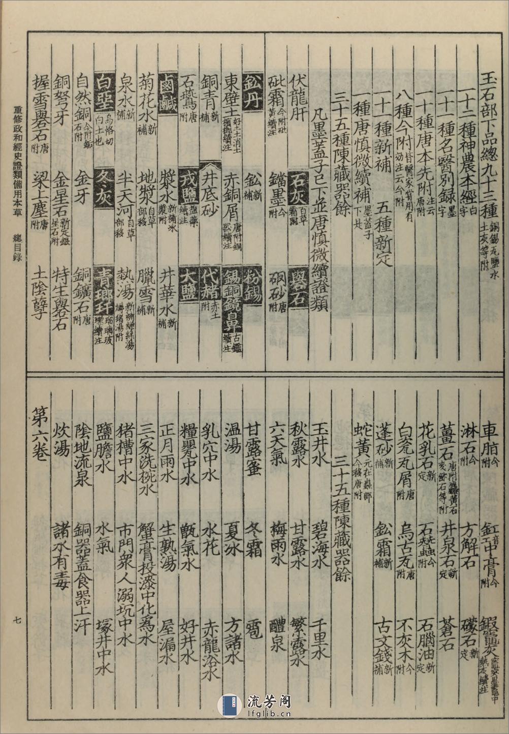 重修政和经史证类备用本草30卷.宋.唐慎微撰.人民卫生出版社1957年据晦明轩本影印 - 第14页预览图