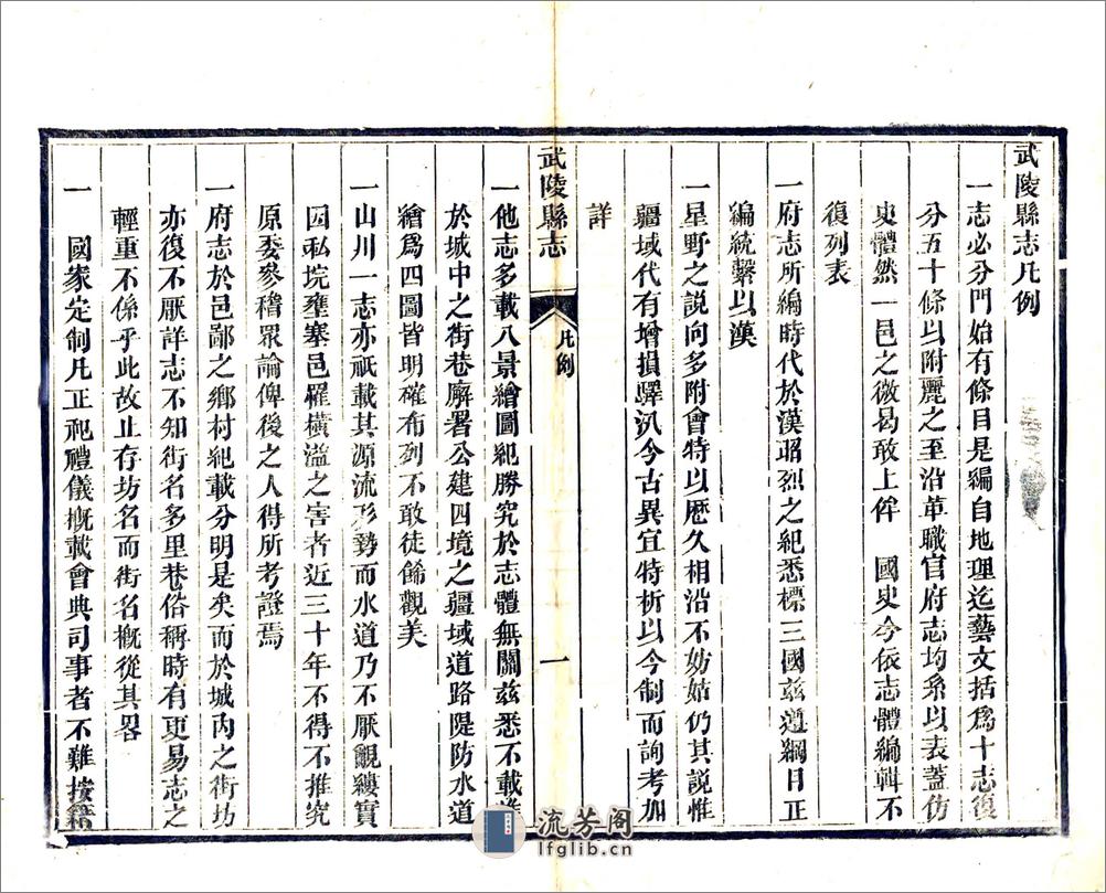 武陵县志（同治2） - 第16页预览图