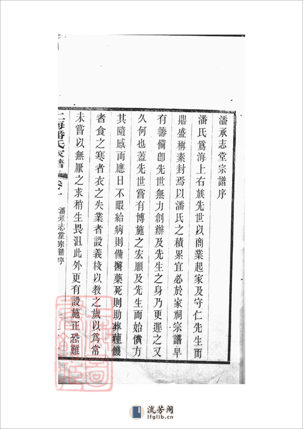 上海潘氏家谱：六卷：[上海] - 第17页预览图