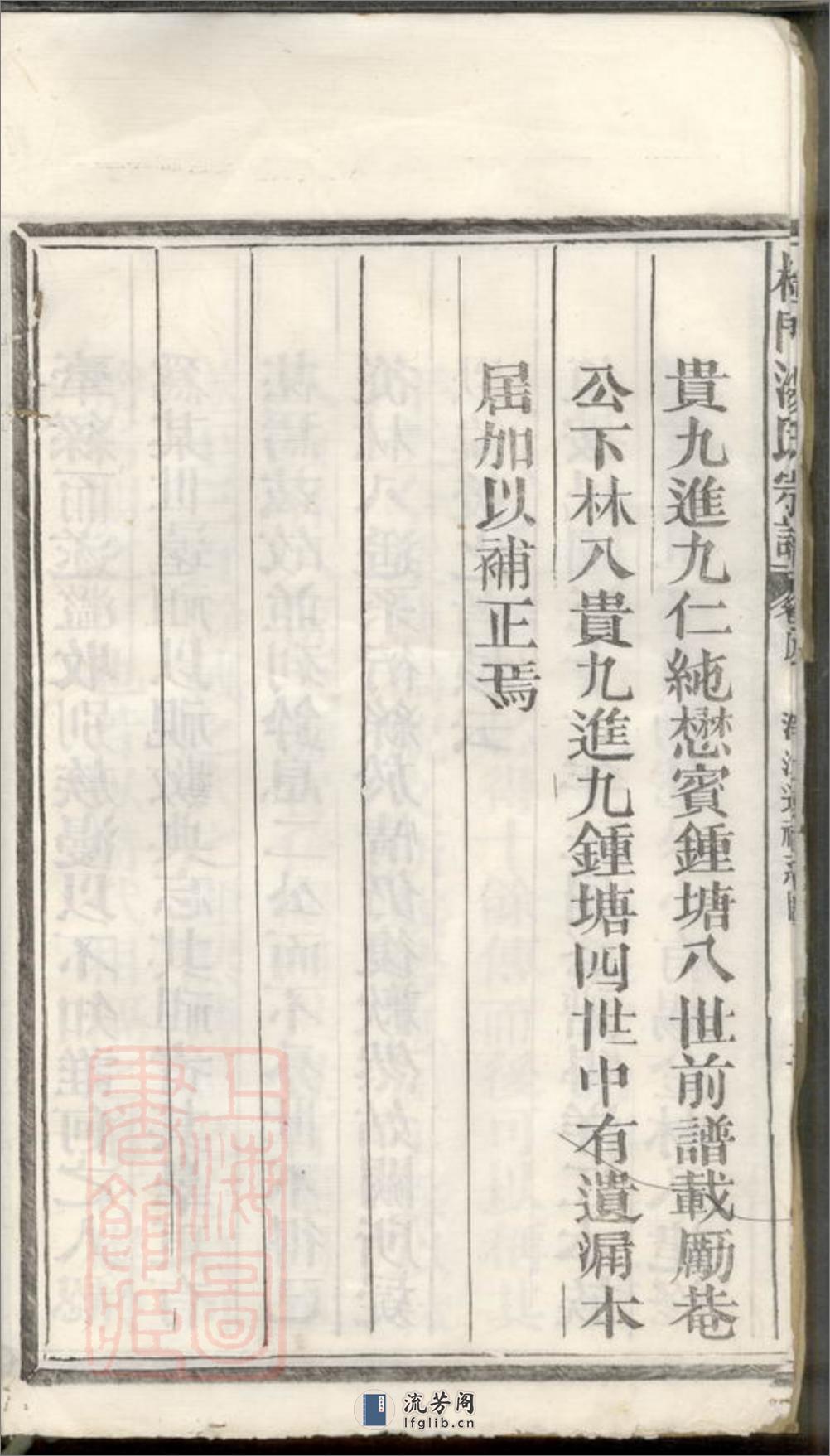 樟门汤氏宗谱：[广丰] - 第5页预览图