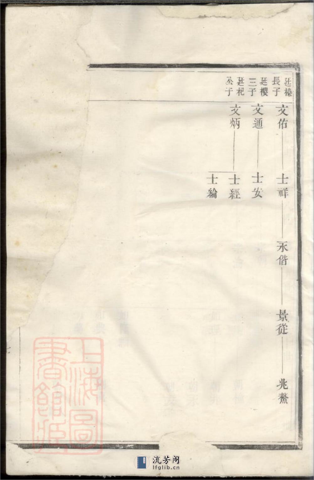 延陵吴氏大成宗谱 - 第14页预览图