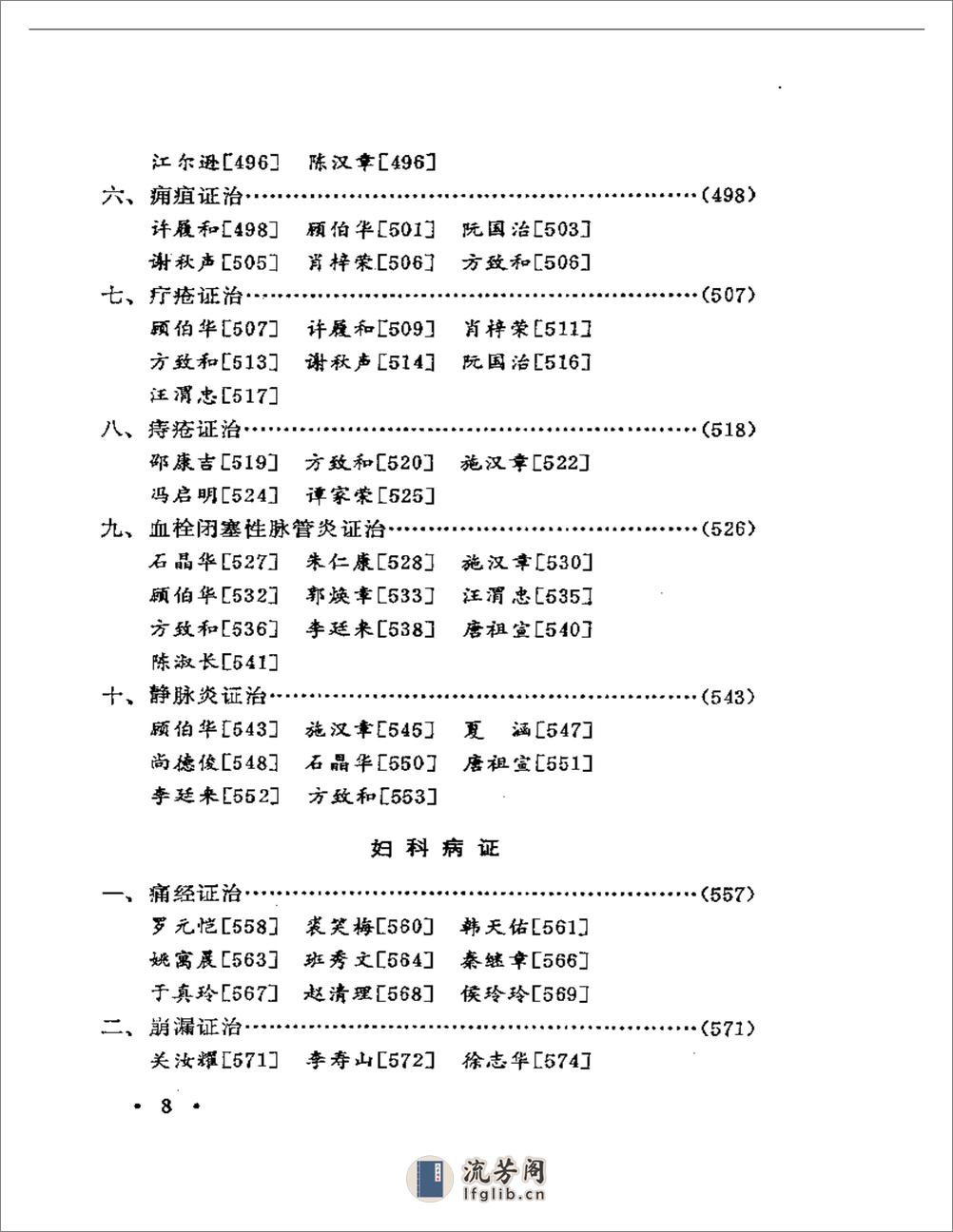 当代名医证治汇粹 - 第8页预览图