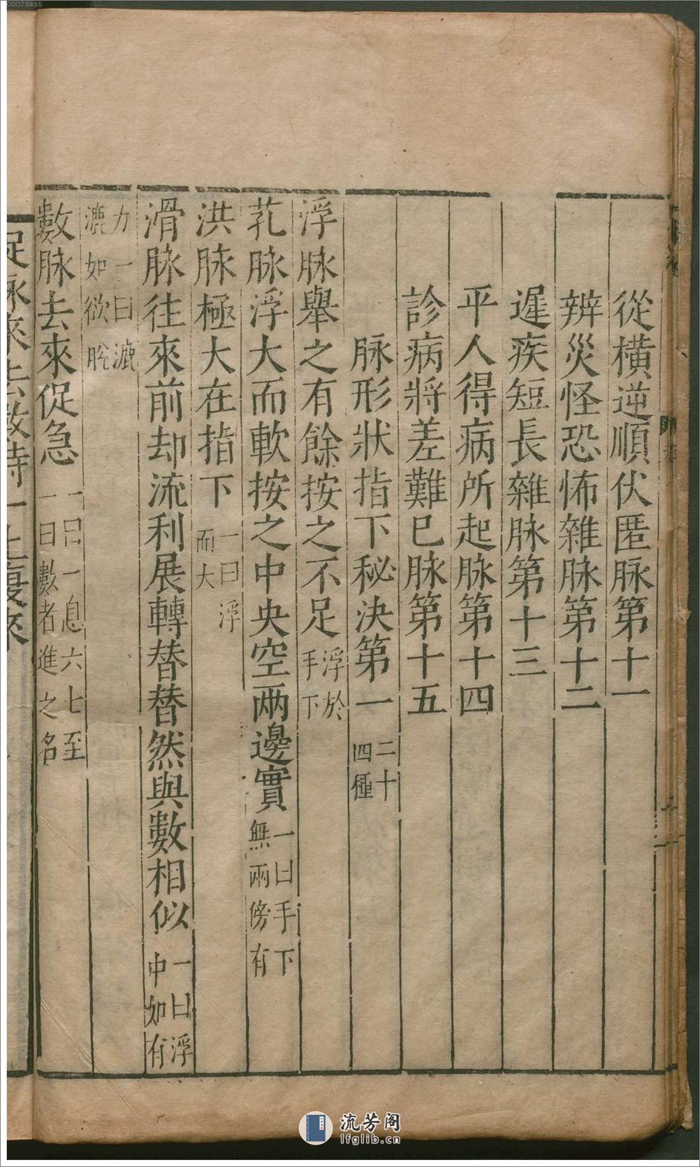 脉经.10卷.晋.王叔和著.明万历29年新安吴勉学翻刻宋板.1601年(1) - 第10页预览图