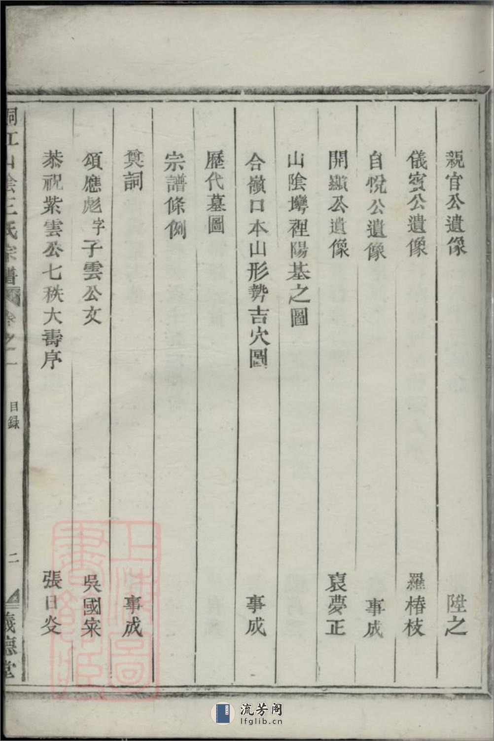 桐江山阴王氏宗谱：六卷：[桐庐] - 第5页预览图