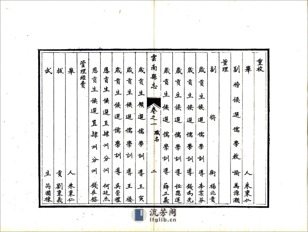 云南县志（光绪民国抄本） - 第12页预览图