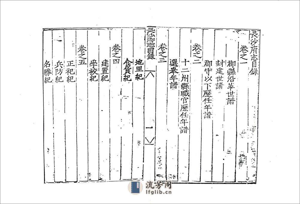 长沙府志（嘉靖） - 第12页预览图