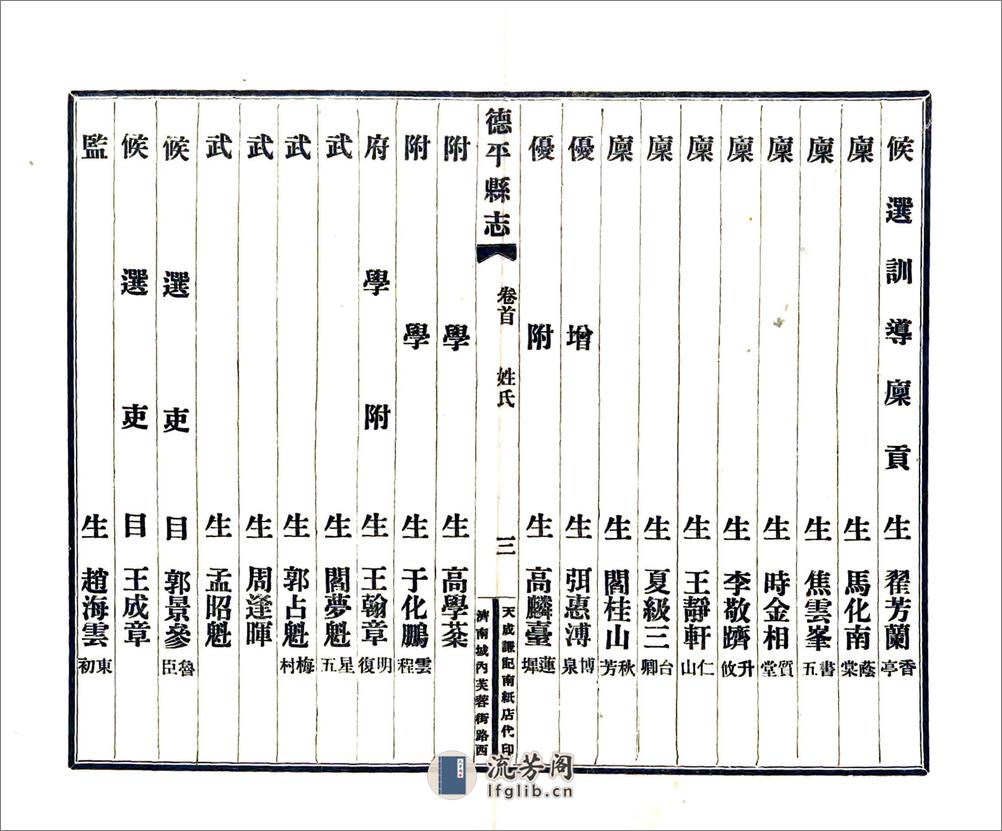 德平县志（光绪民国铅印本） - 第20页预览图