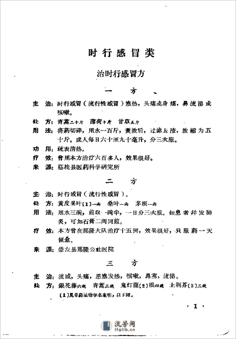 广西1962中医验方选集 第二集 - 第6页预览图