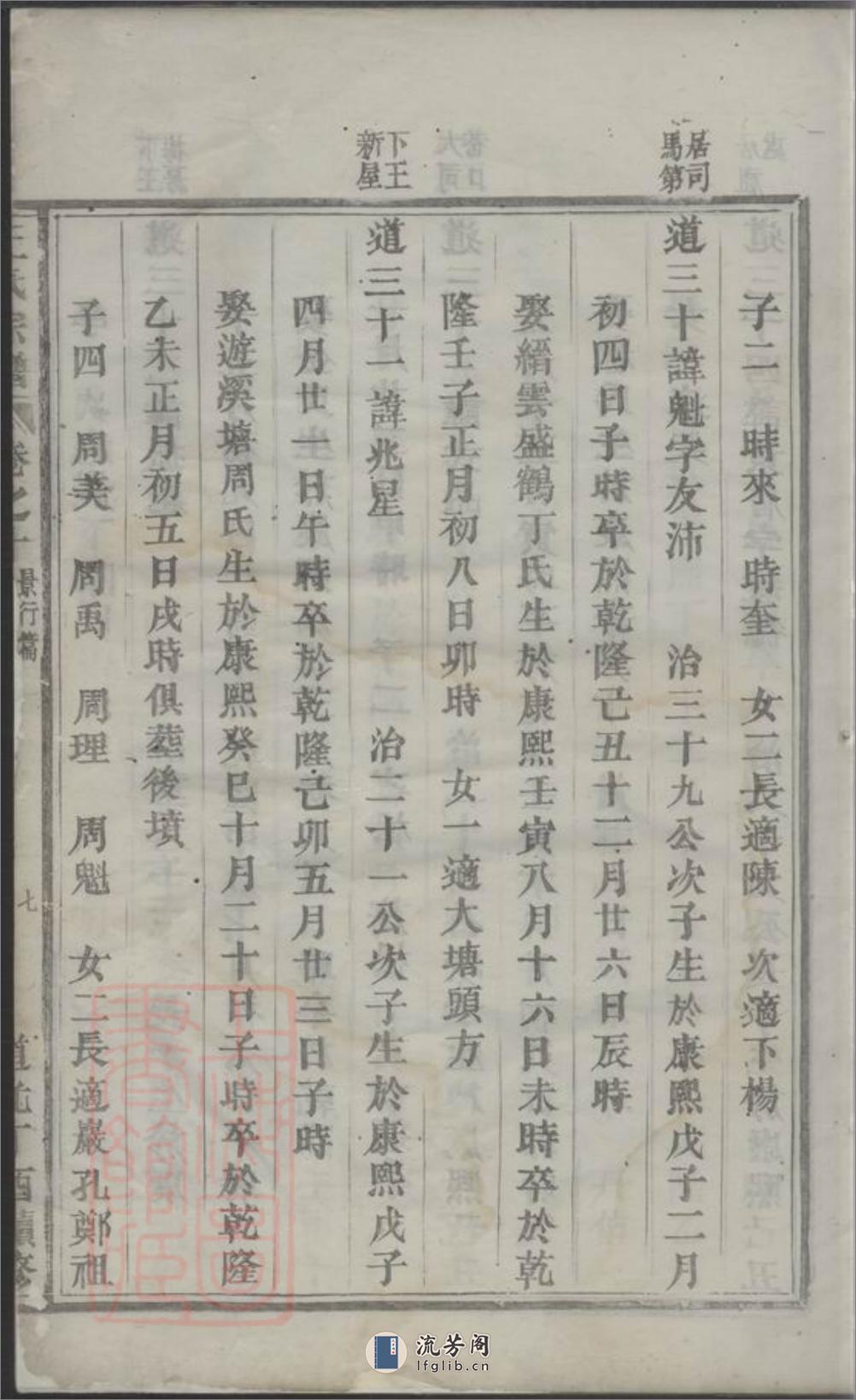 续修王氏宗谱：[浙江] - 第14页预览图