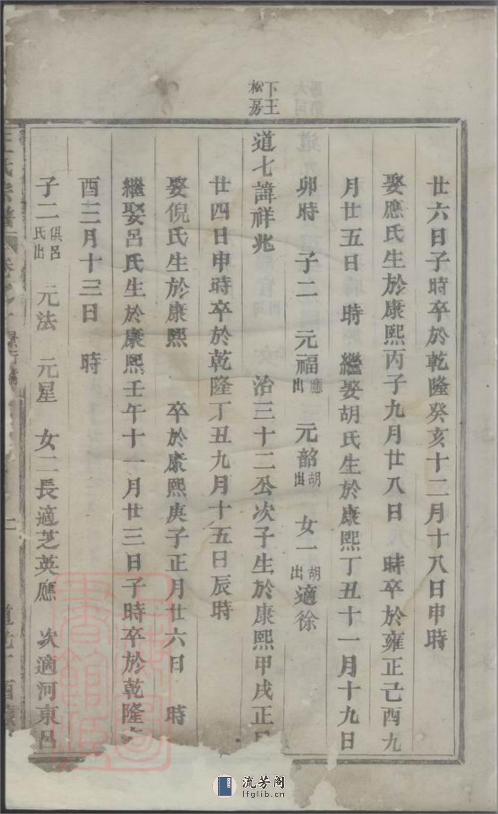 续修王氏宗谱：[浙江] - 第4页预览图