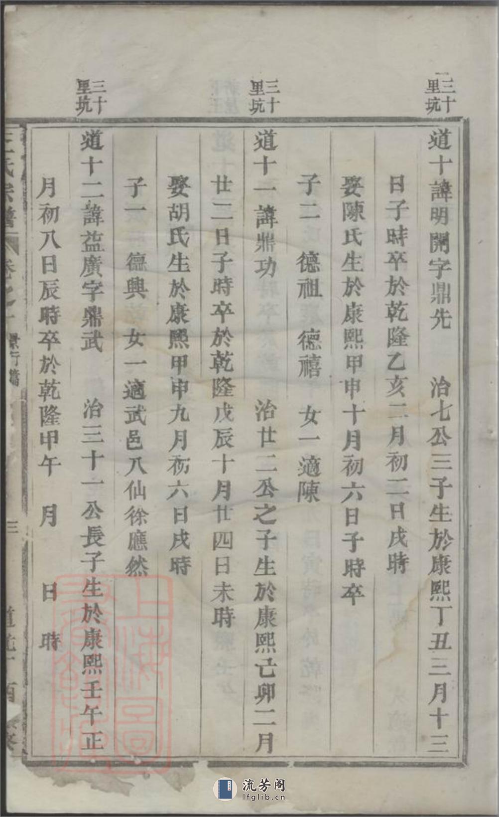 续修王氏宗谱：[浙江] - 第6页预览图