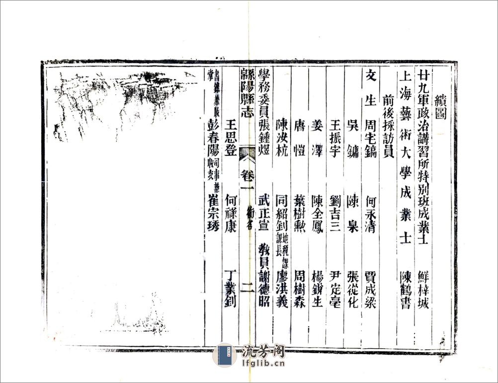 绵阳县志（民国） - 第20页预览图