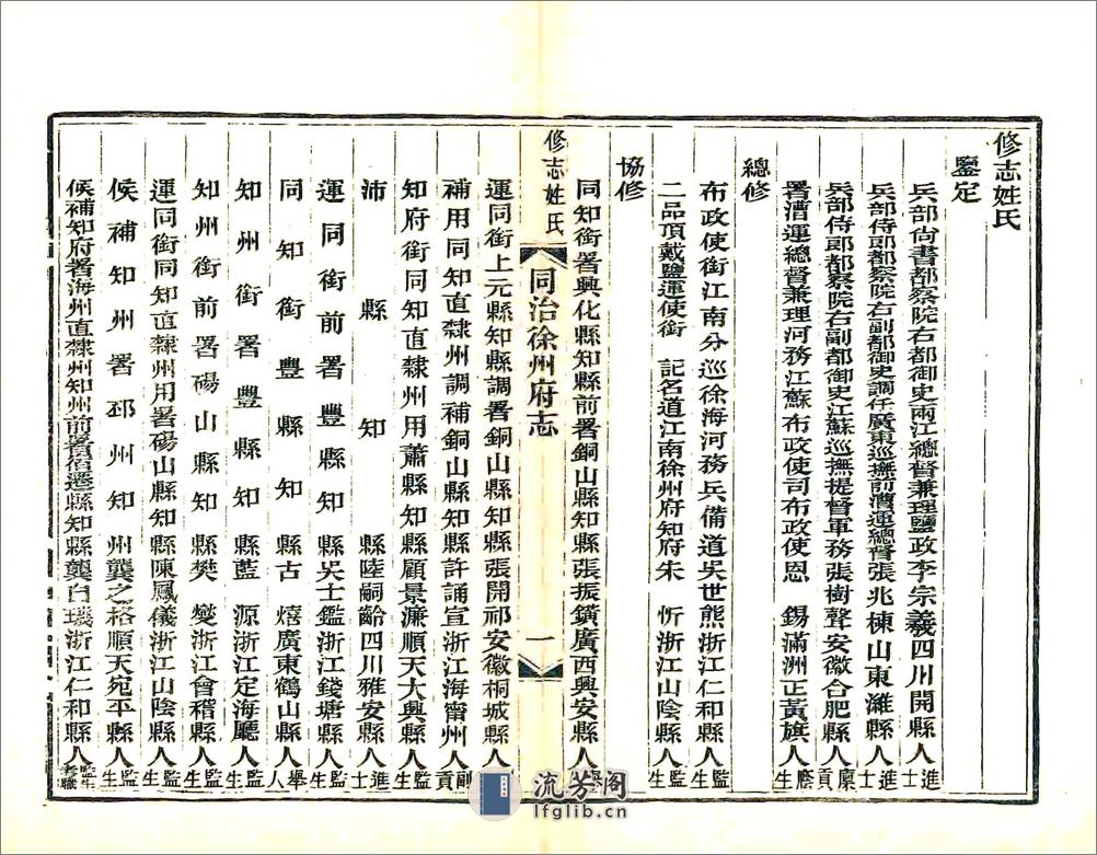 同治徐州府志 - 第4页预览图