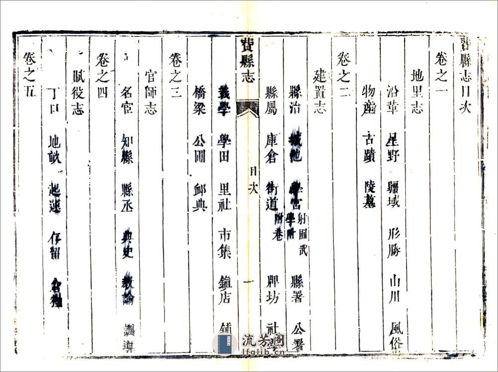 费县志（康熙） - 第17页预览图