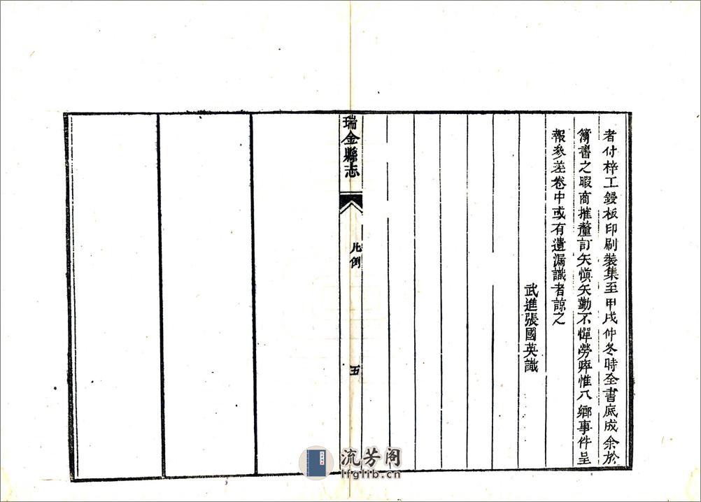 瑞金县志（光绪） - 第15页预览图