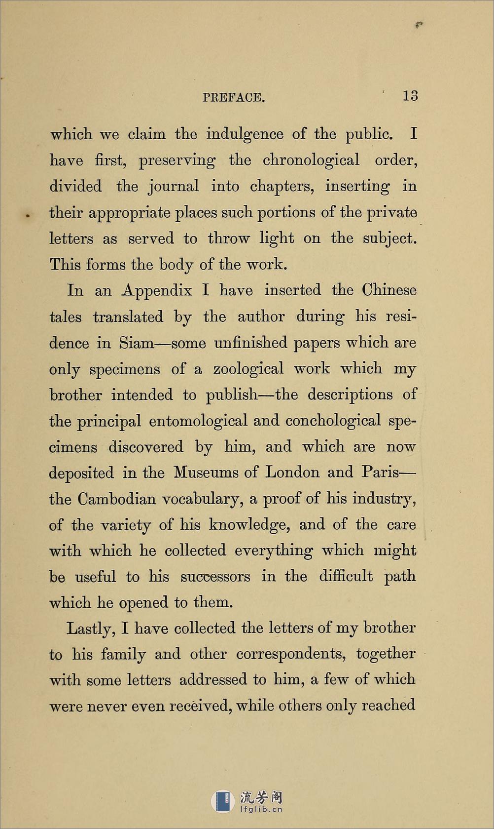 暹罗柬埔寨老挝安南游记.Travels in the central parts of Indo-China.Cambodia, and Laos.2卷.By Henri Mouhot.1864年 - 第15页预览图