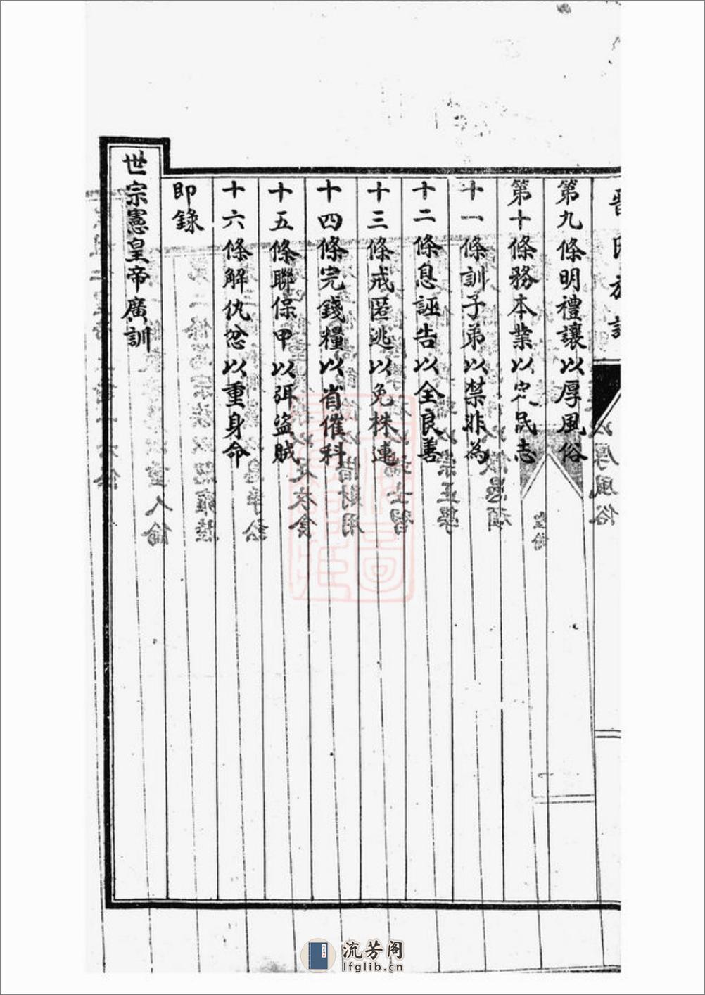 晋氏族谱：九卷，首一卷：[简阳] - 第4页预览图