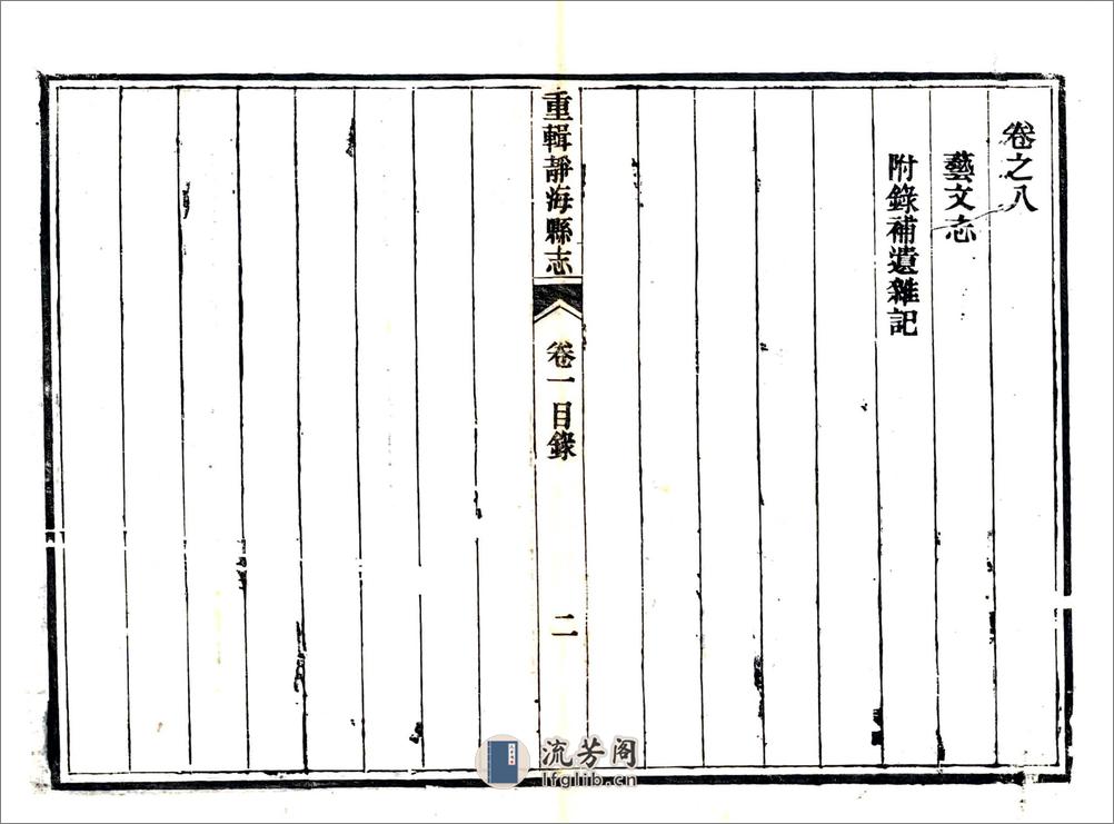 静海县志（同治） - 第10页预览图