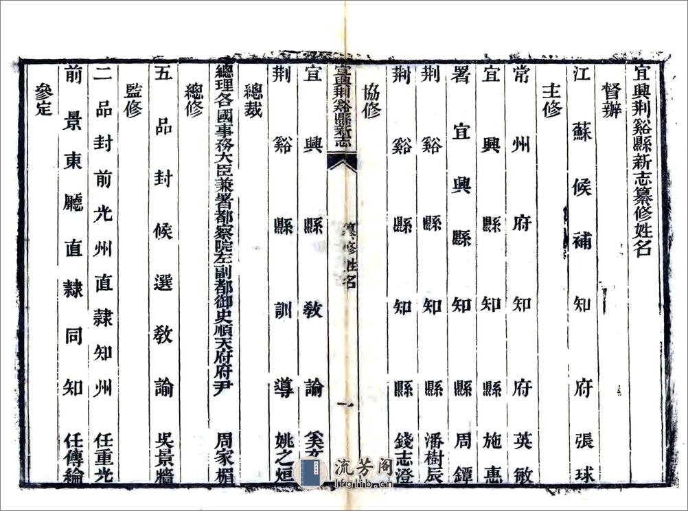 宜兴荆溪县新志（光绪） - 第3页预览图